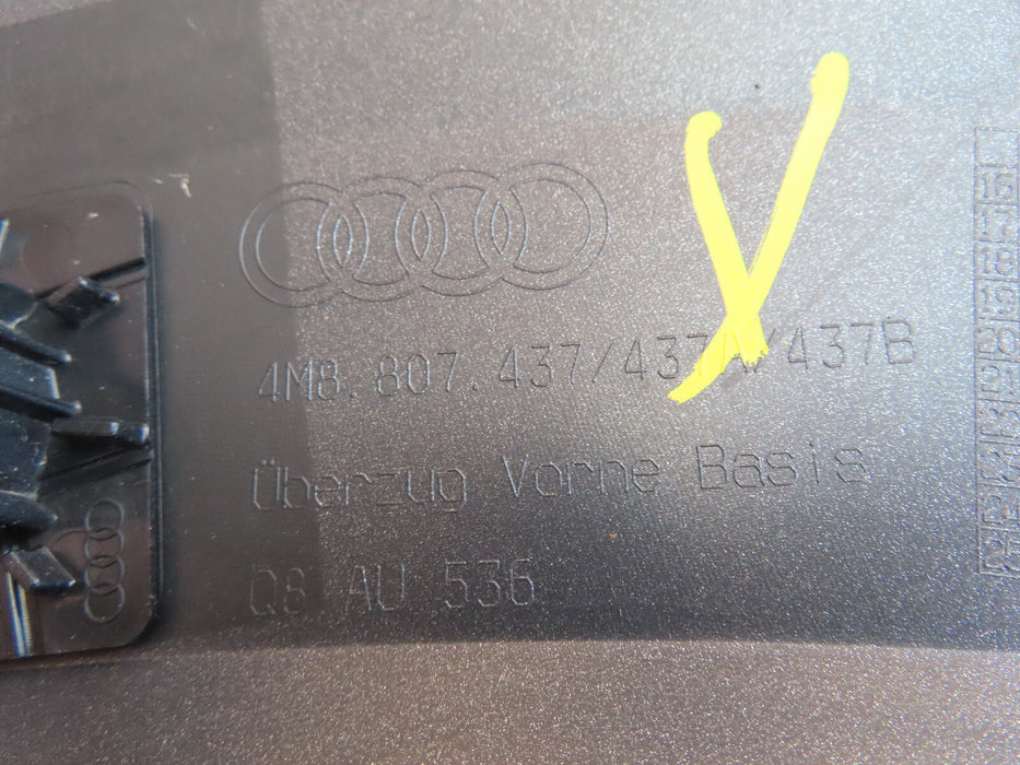 2018 2019 2020 2021 AUDI Q8 FRONT BUMPER COVER OEM 4M8.807.437
