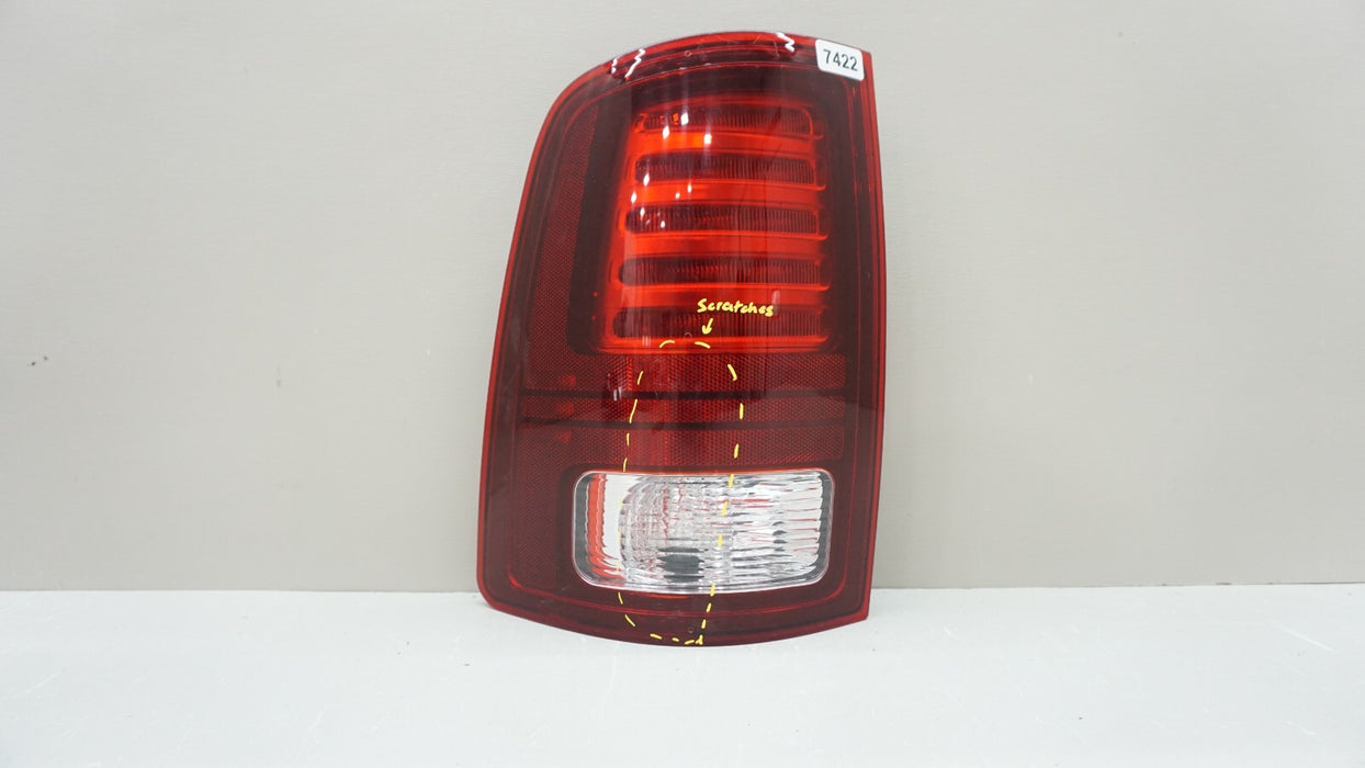 2013-2022 DODGE RAM 1500 2500 3500 REAR LEFT DRIVER SIDE TAIL LIGHT AFTERMARKET