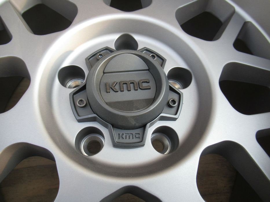 KMC KM535 Grenade Off-Road 17x9 Matte Gray Custom Wheel RIM