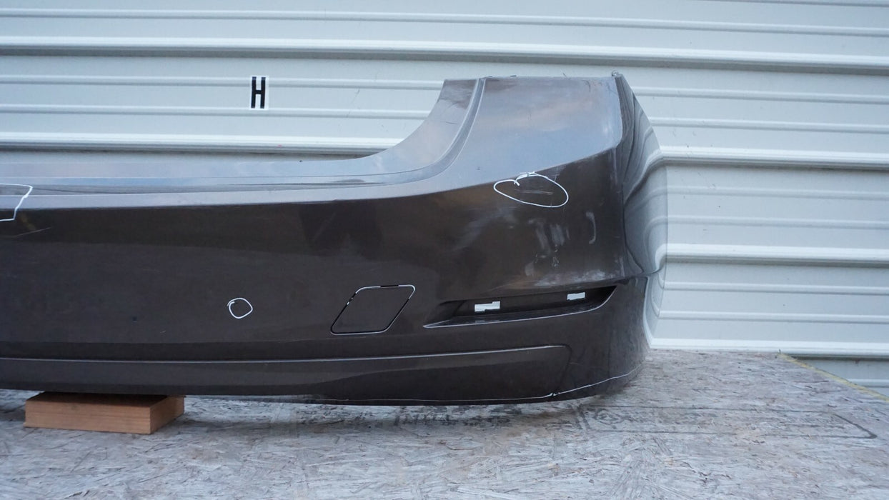 2012-2016 BMW F30 328I 3 SERIES REAR BUMPER COVER PANEL ASSEMBLY OEM