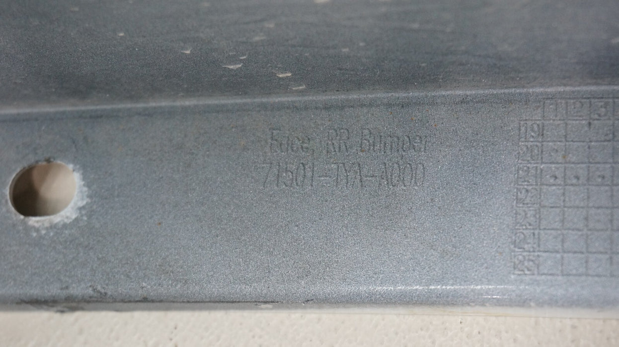 2021-2022 ACURA MDX REAR BUMPER COVER PANEL OEM 71501-TYA-A000