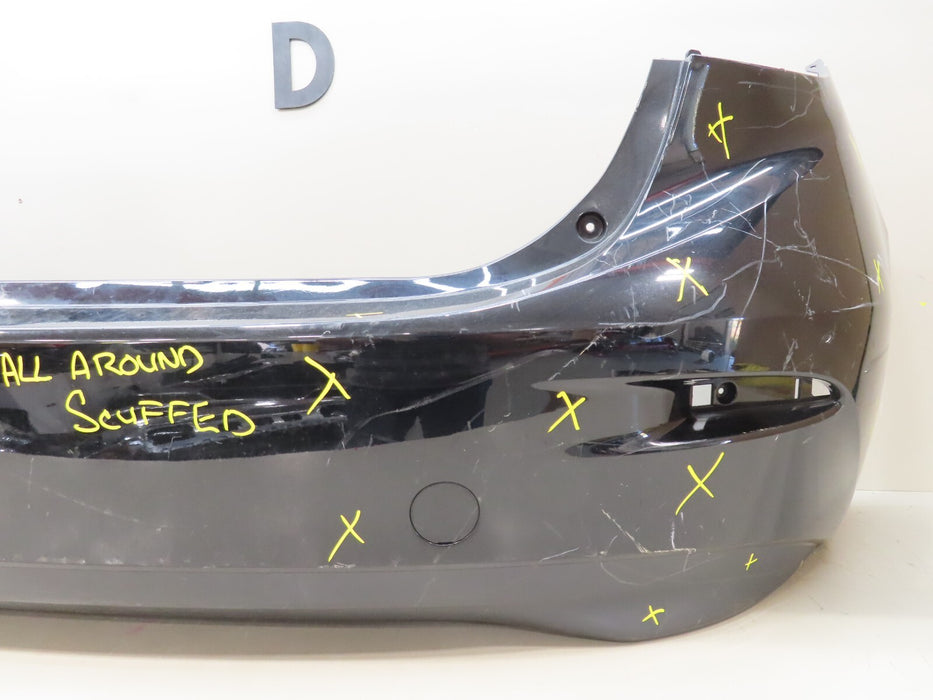2014-2016 MAZDA 3 I GRAND TOURING SEDAN REAR BUMPER COVER PANEL OEM BJS7-50221