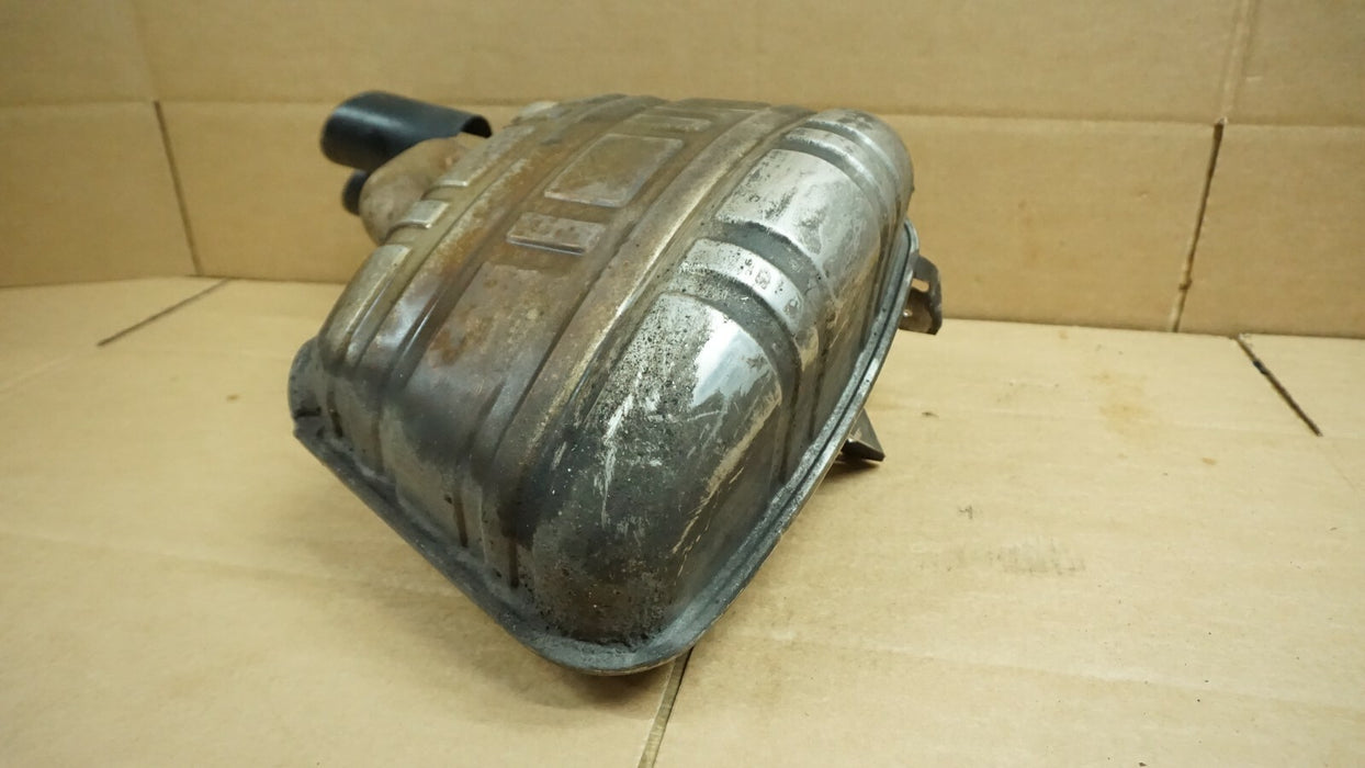 2005-2008 PORSCHE 911 3.8L LEFT DRIVER SIDE EXHAUST MUFFLER WITH TIPS OEM