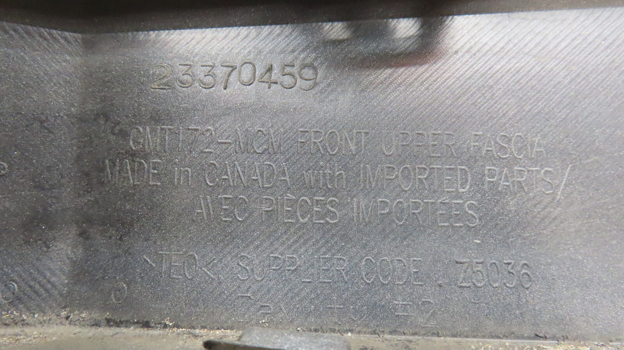 2016-2017 CHEVROLET EQUINOX FRONT BUMPER COVER PANEL OEM 23370459