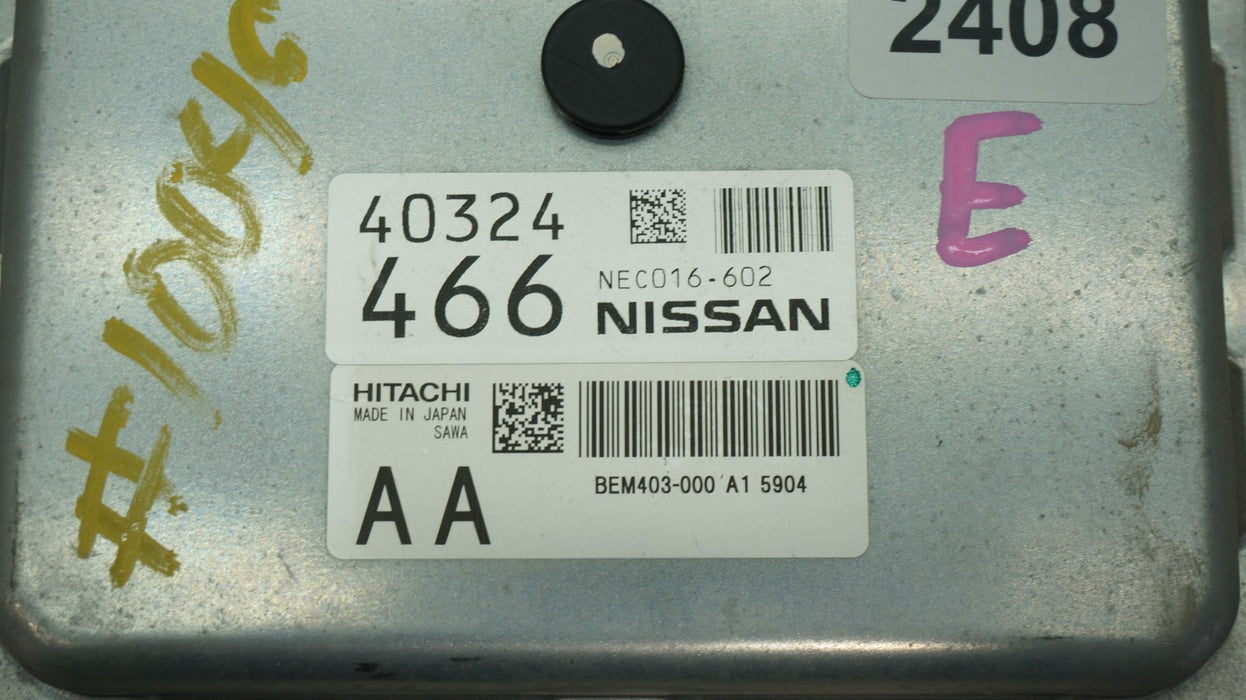 2015-2017 NISSAN ROGUE 2.5L ENGINE ELECTRONIC ECM ECU MODULE OEM NEC016-602