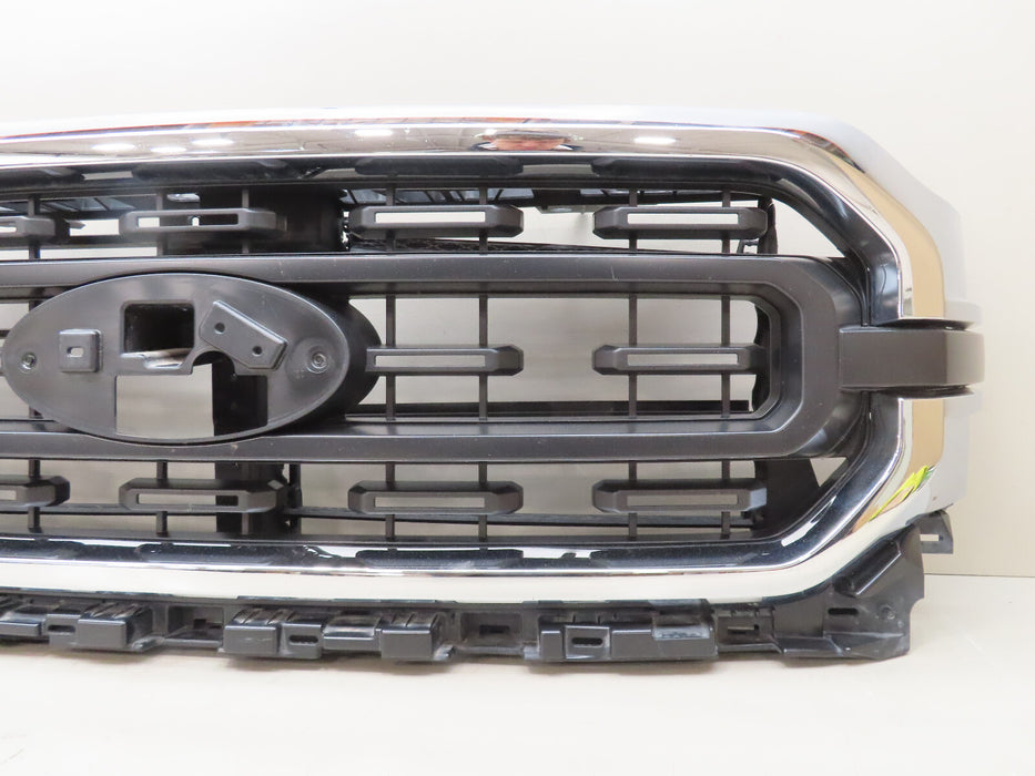 2021 2022 FORD F150 XLT FRONT GRILLE GRILL W/SHUTTERS OEM