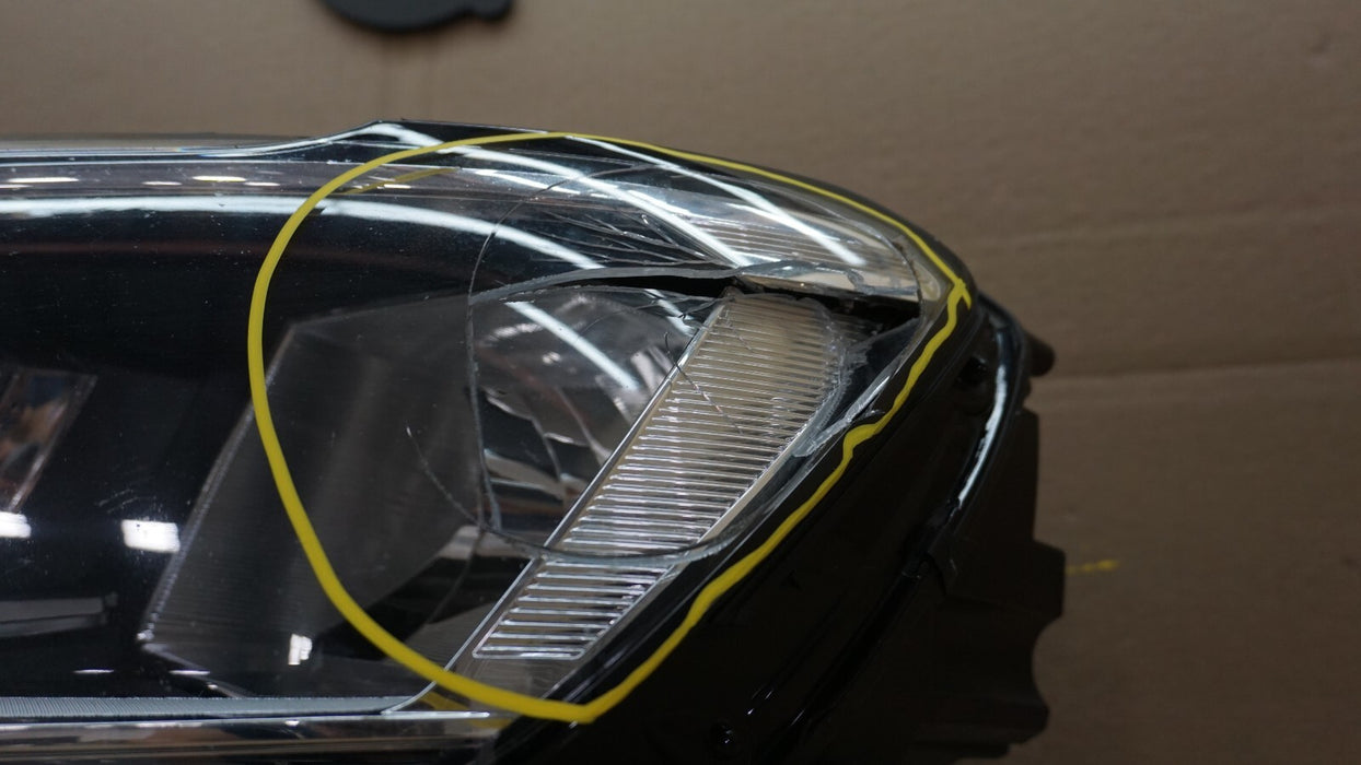 2012-2017 VOLKSWAGEN TIGUAN FRONT LEFT DRIVERS SIDE HALOGEN HEADLIGHT OEM