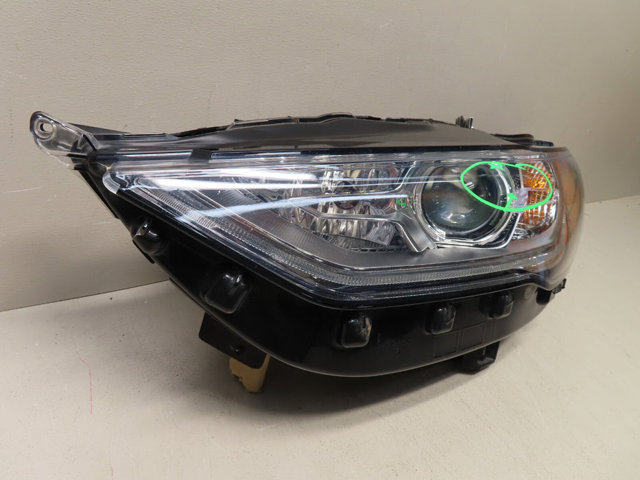 2017 2018 2019 2020 FORD FUSION HALOGEN LED LEFT LH DRIVER HEADLIGHT OEM