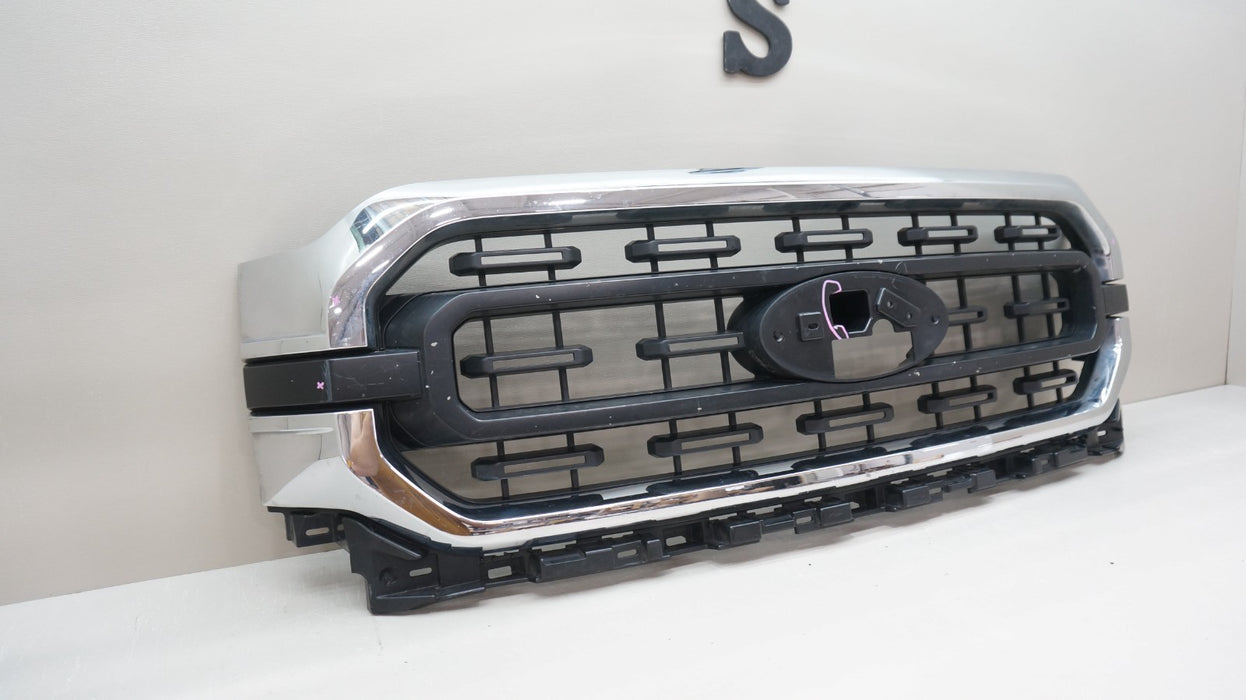 2021-2023 FORD F-150 FRONT BUMPER RADIATOR GRILLE OEM ML34-8200