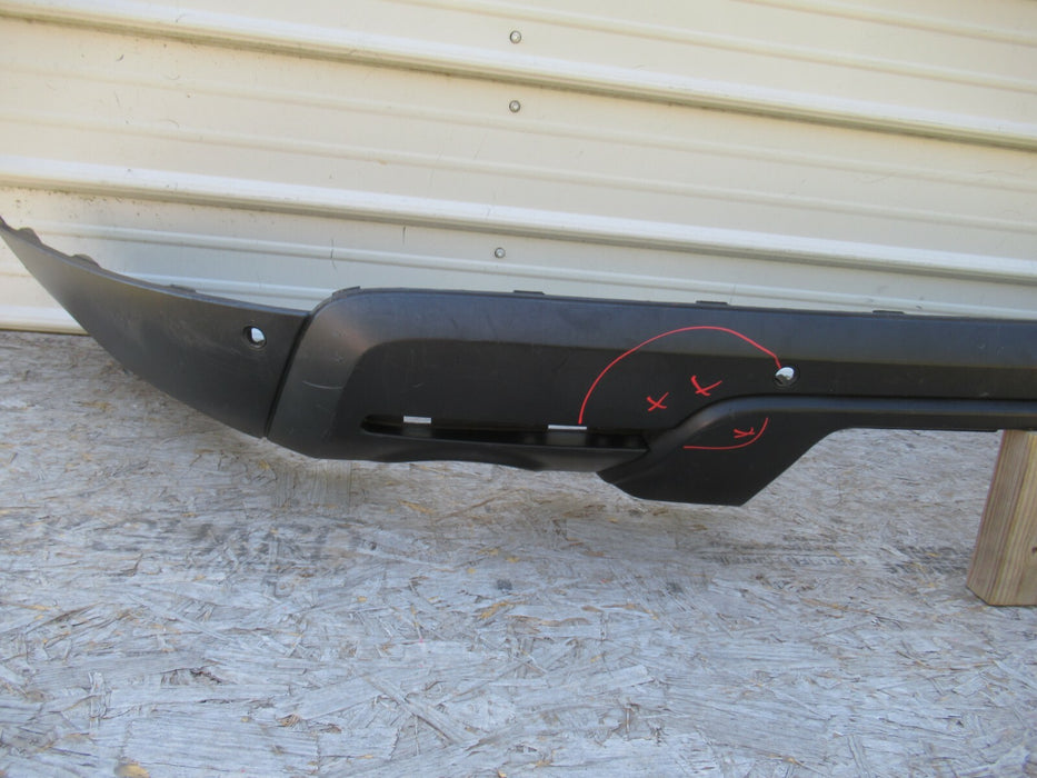2011 - 2015 FORD EXPLORER REAR BUMPER COVER PANEL PLASTIC BB53-17F954-ACW OEM