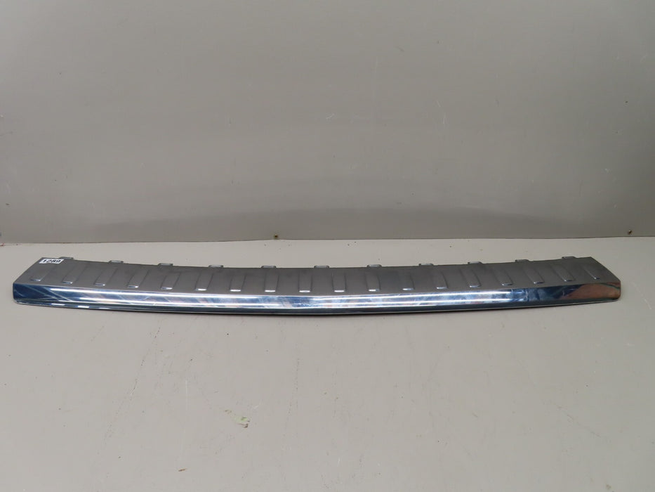 2013-2016 MERCEDES GL550 REAR BUMPER STEP PAD SILL MOLDING COVER CHROME OEM