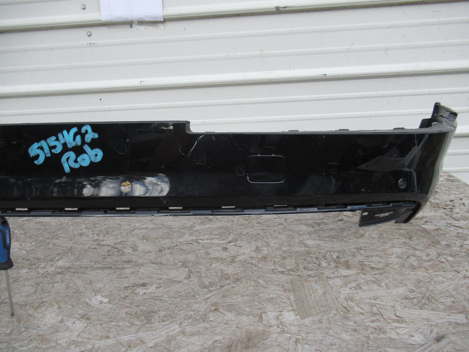 2017-2019 AUDI Q7 REAR LOWER BUMPER COVER W/ PARKING SENSOR HOLES OEM