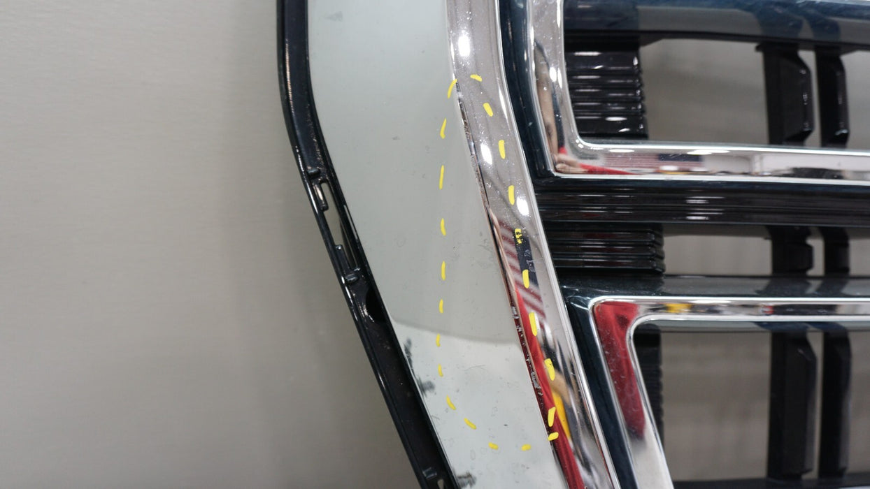 2021-2024 GMC YUKON XL SLT CHROME FRONT GRILLE GRILL OEM 84835787 21 22 23 24