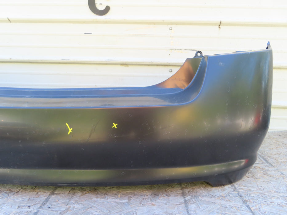 2007-2012 NISSAN SENTRA S SL 4DR SEDAN REAR BUMPER COVER PANEL OEM 85022-ET80A