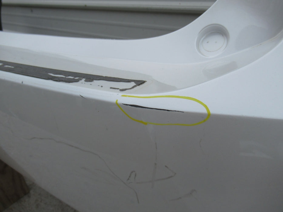 2016-2018 LEXUS RX350 RX450H REAR BUMPER COVER PANEL PLASTIC WHITE FACTORY OEM