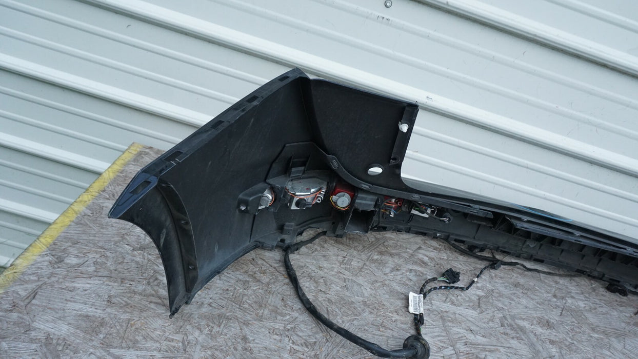 2009-2012 AUDI Q5 REAR UPPER BUMPER COVER W/ TURN LIGHT & PDC SENSOR WIRE OEM