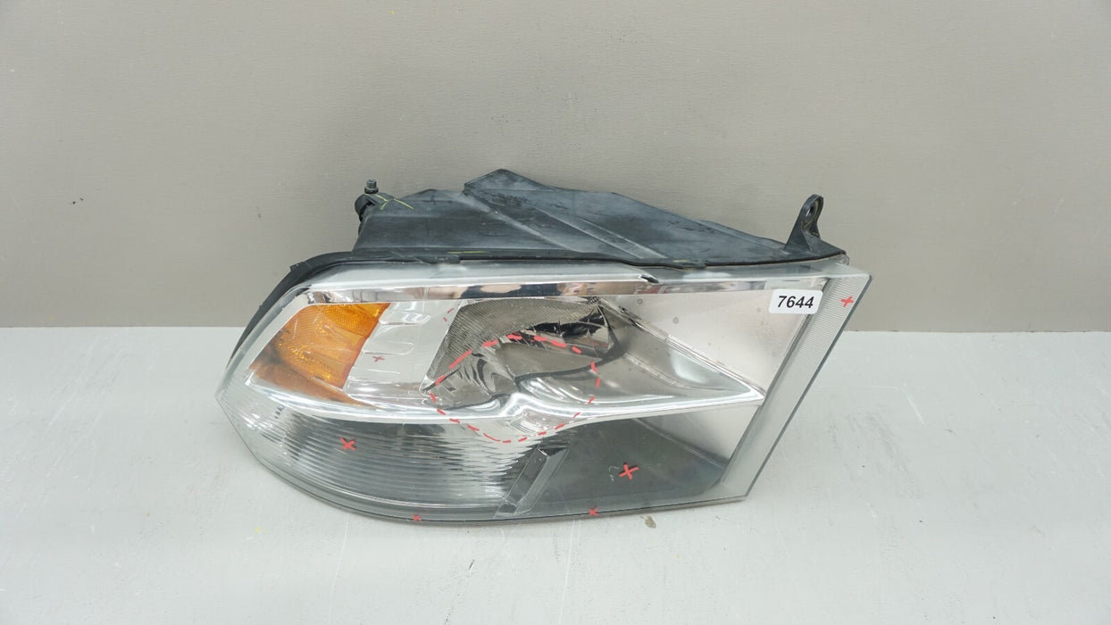 2009-2012 DODGE RAM 1500 2500 FRONT RIGHT PASSENGER SIDE HALOGEN HEADLIGHT OEM