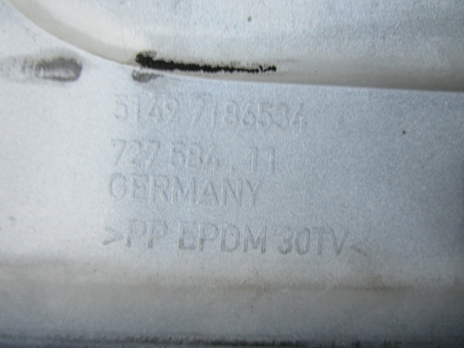 09-15 BMW  F01 F02 740 750 760 REAR TRUNK LICENSE PLATE PANEL COVER TRIM OEM