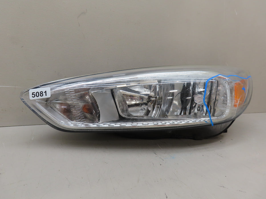 2015-2018 FORD FOCUS FRONT LEFT DRIVER SIDE LIGHT HEADLIGHT LAMP ASSEMBLY OEM