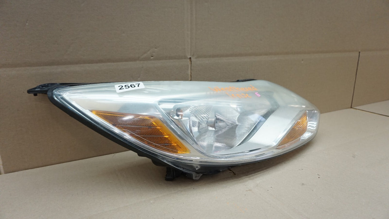 2012-2014 FORD FOCUS FRONT RIGHT PASSENGERS SIDE HEADLIGHT OEM 12 13 14