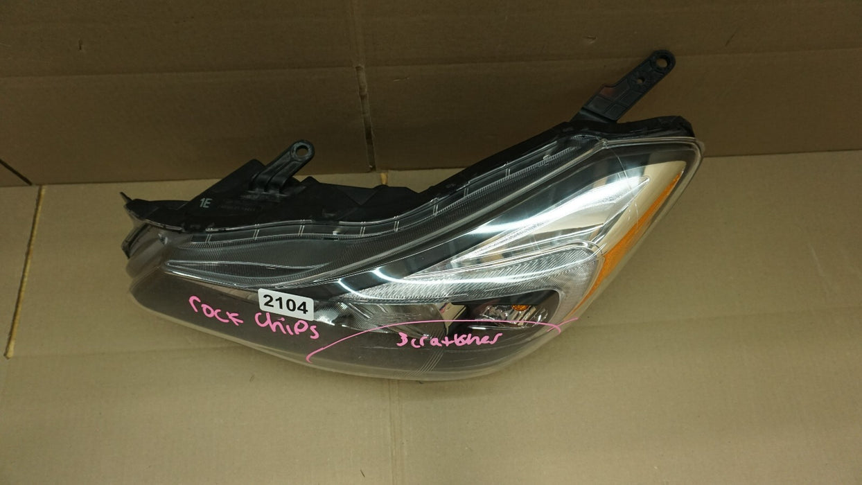 2012-2015 SUBARU XV CROSSTREK IMPREZA LEFT DRIVER SIDE HEADLIGHT HALOGEN OEM