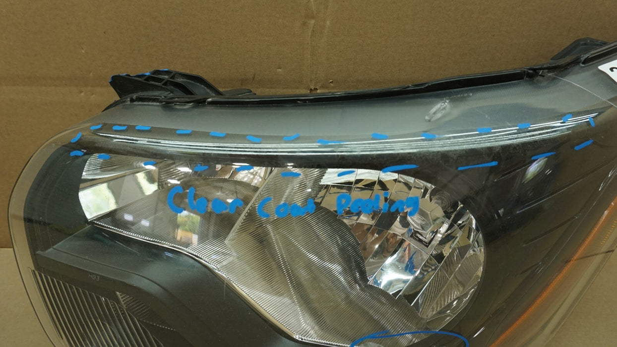2014-2019 FORD TRANSIT FRONT LEFT DRIVER SIDE HEADLIGHT HALOGEN OEM