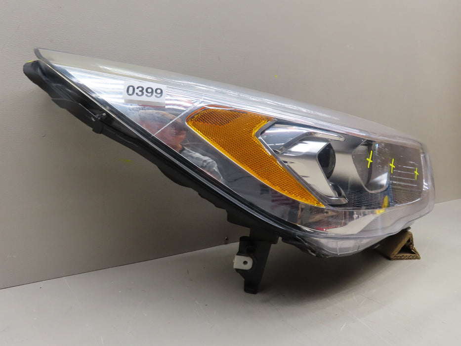 2017 2018 2019 FORD ESCAPE FRONT RIGHT PASSENGER HEADLIGHT HALOGEN W/LED OEM
