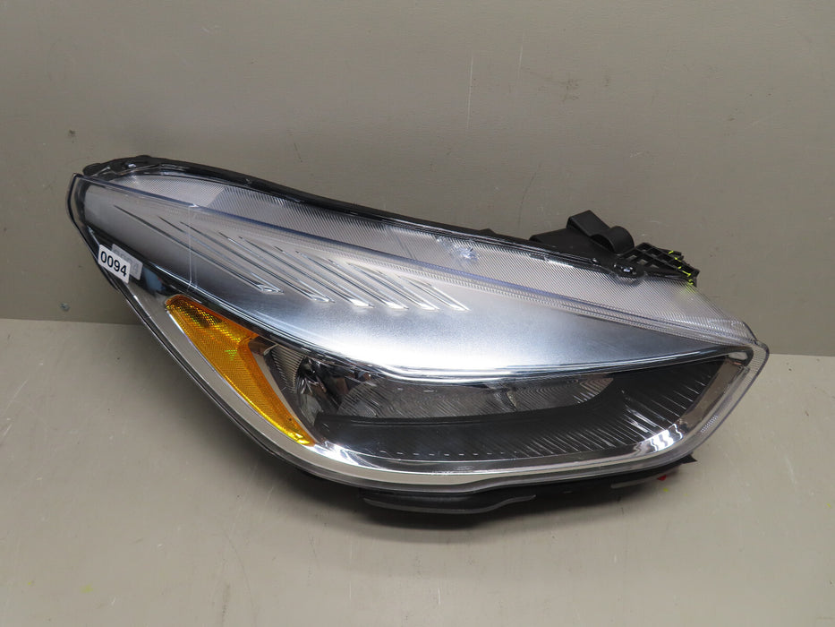 2017-2019 FORD ESCAPE RIGHT RH PASSENGER SIDE HALOGEN HEADLIGHT LAMP OEM
