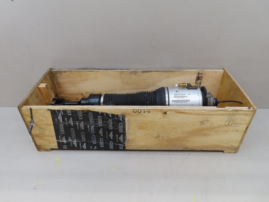 2003-2017 BENTLEY CONTINENTAL GT, GTC, FLYING SPUR FRONT LEFT AIR DAMPER OEM