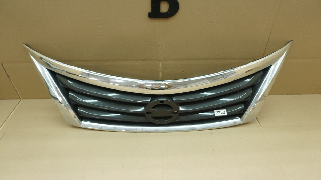 2015-2019 NISSAN VERSA FRONT BUMPER UPPER GRILL GRILLE AFTERMARKET