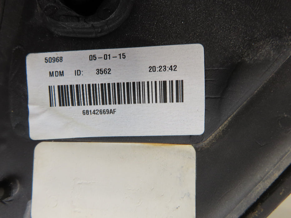 2009-2018 DODGE RAM 1500 2500 3500 LEFT DRIVER SIDE TOWING MIRROR OEM