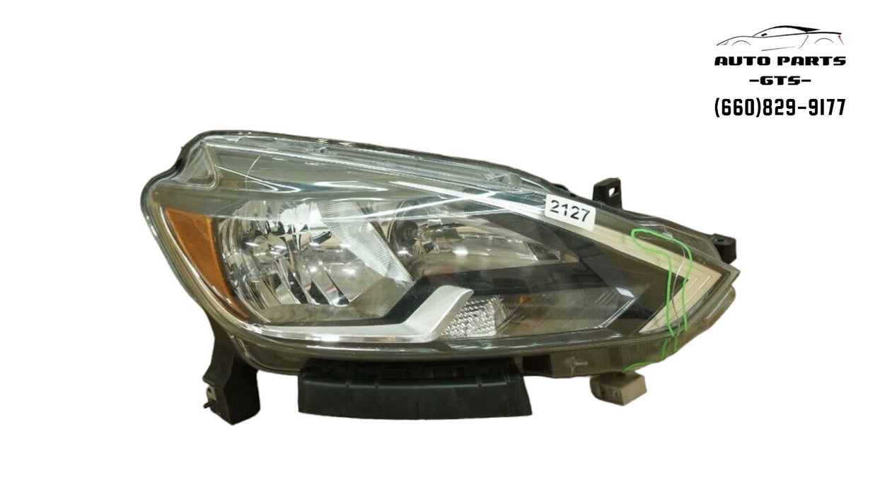 2016-2018 NISSAN SENTRA FRONT RIGHT PASSENGER SIDE HEADLIGHT HALOGEN OEM