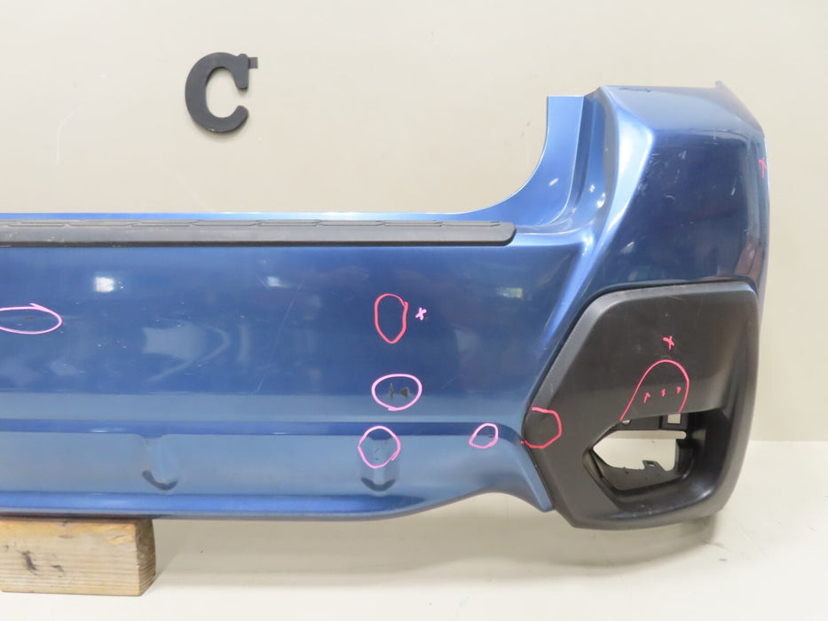 2018-2019 SUBARU CROSSTREK REAR BUMPER COVER PANEL W/ STEP PAD OEM 57704FL250