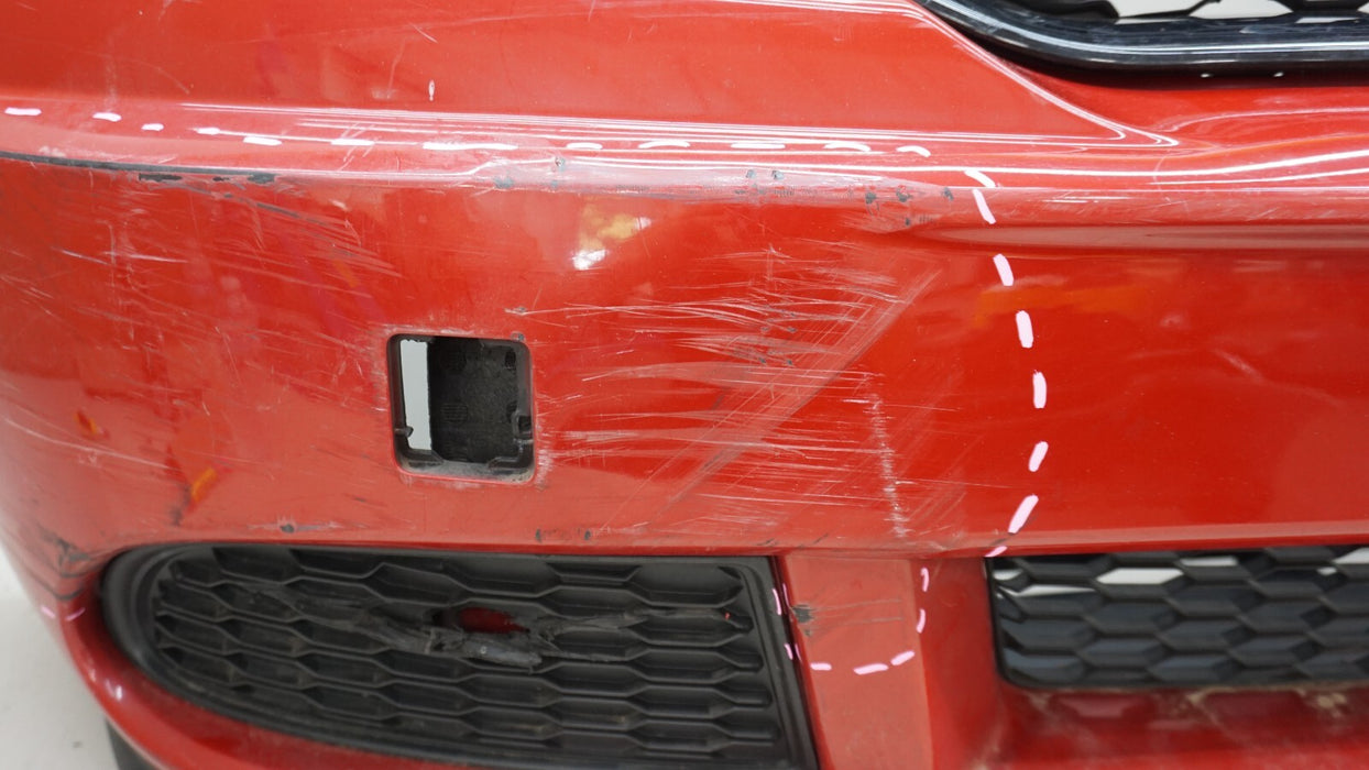 2013-2017 DODGE JOURNEY SE FRONT BUMPER COVER W/ GRILLE GRILL OEM 1RM50TRMAB