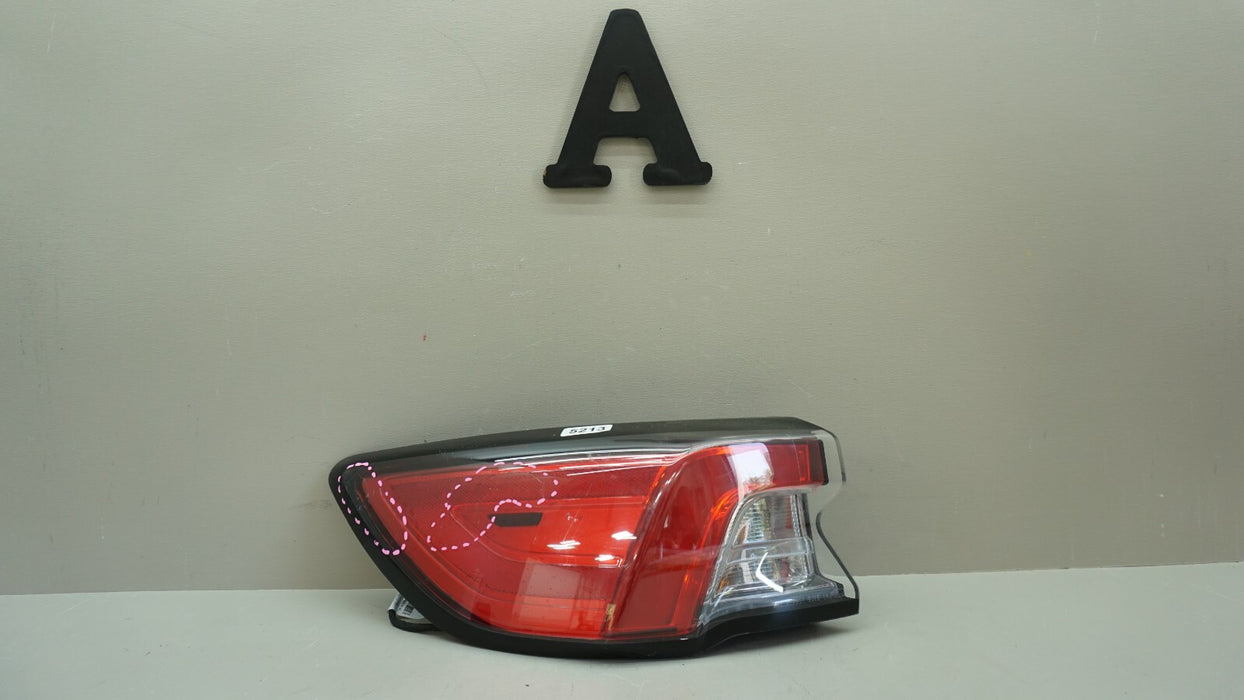 2020-2022 FORD ESCAPE REAR LEFT DRIVER OUTER TAIL LIGHT LAMP OEM LJ6B-13405-AG