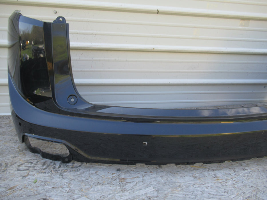 2019-2020 ACURA RDX REAR BUMPER COVER PANEL BLACK PLASTIC W/O SENSORS OEM