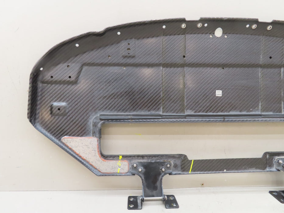 2018-2020 MERCEDES AMG GT R LOWER ENGINE CARBON FIBER SHIELD COVER OEM 008098