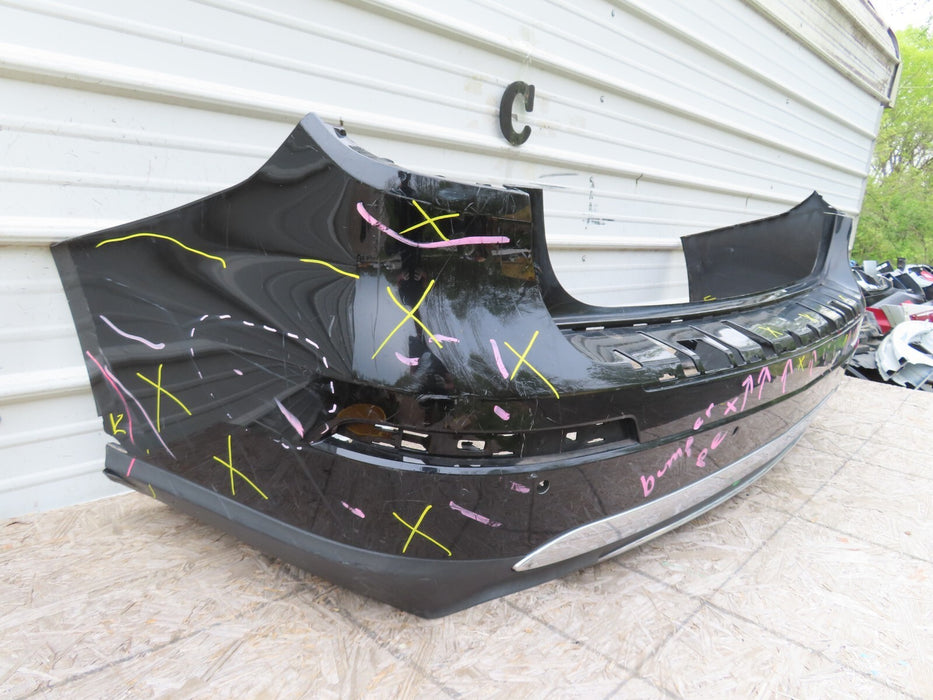 2013-2016 MERCEDES GL450 X166 REAR BUMPER COVER W/ LOWER VALANCE OEM A1668855600