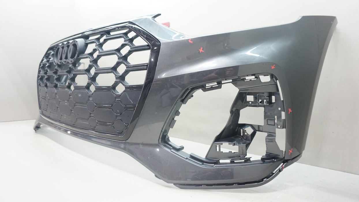 2021-2023 AUDI Q5 FRONT BUMPER COVER W/ GRILLE 80A807437 OEM 21 22 23