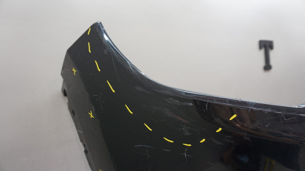 2017-2021 JEEP COMPASS FRONT BUMPER COVER W/ LOWER 5SY47TRMAC OEM 17 18 19 20 21