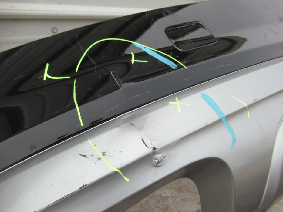 2017-2019 AUDI Q7 REAR BUMPER COVER VALANCE  /W PARKING SENSOR HOLES OEM