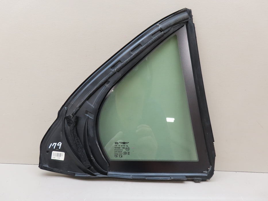 2017-2022 GENESIS G90 REAR LEFT DRIVER DOOR QUARTER GLASS OEM