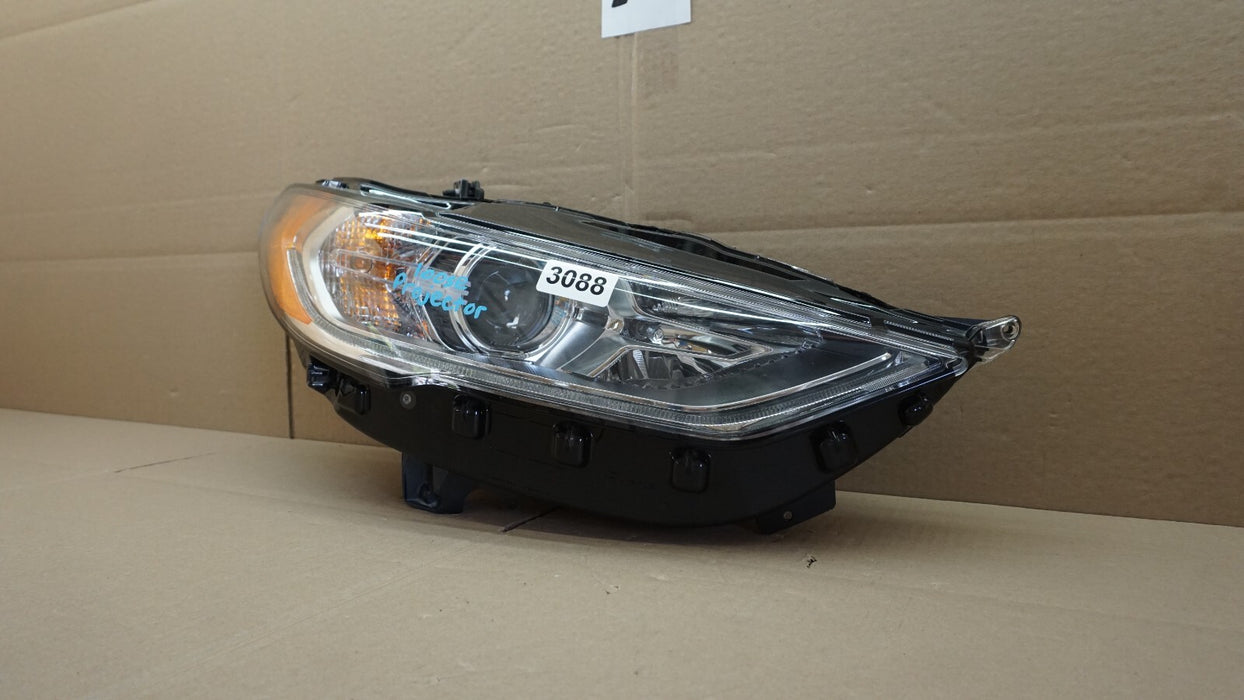 2017-2018 FORD FUSION RIGHT PASSENGER SIDE HEADLIGHT HALOGEN LED  W/ BALLAST OEM