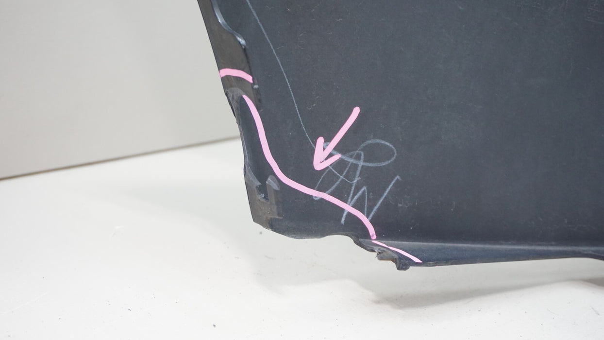 2016-2018 KIA SORENTO REAR UPPER BUMPER COVER PANEL OEM 86611-C6000