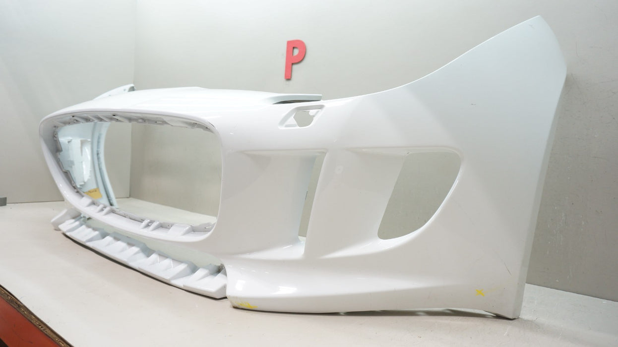 2014-2017 JAGUAR F-TYPE FRONT BUMPER COVER PANEL OEM EX53-17C831-A