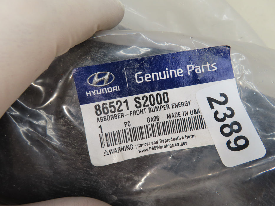 2019 2020 HYUNDAI SANTA FE FRONT BUMPER ABSORBER OEM 86521-S2000