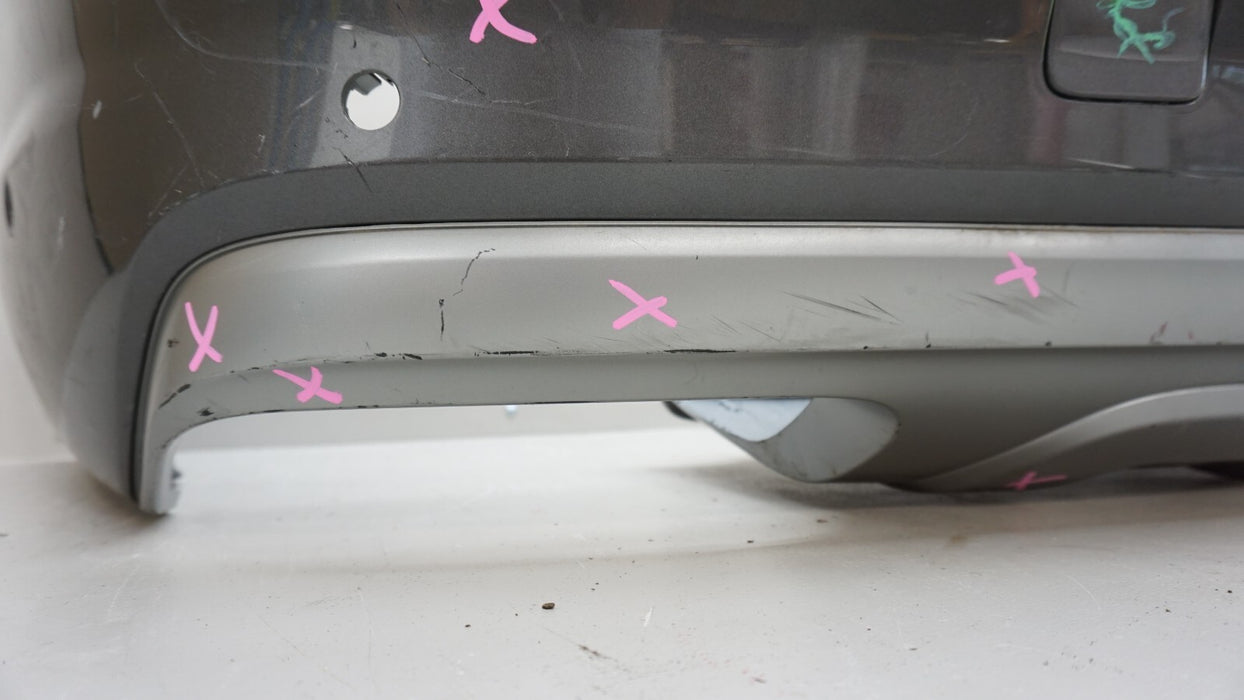 2017-2019 AUDI Q7 REAR BUMPER COVER W/ SPOILER VALANCE PANEL OEM 4M0807527B