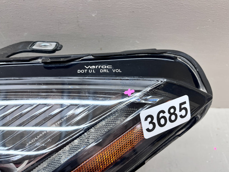 2018-2020 JAGUAR E-PACE LH DRIVER LED HEADLIGHT J9C3-13W030-FC OEM