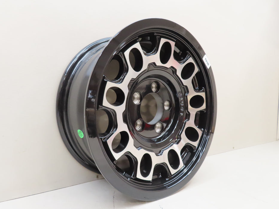 SENDEL 15X6 5/4.5 ALUMINUM BLACK TRAILER WHEEL RIM T07-56545BM (P)