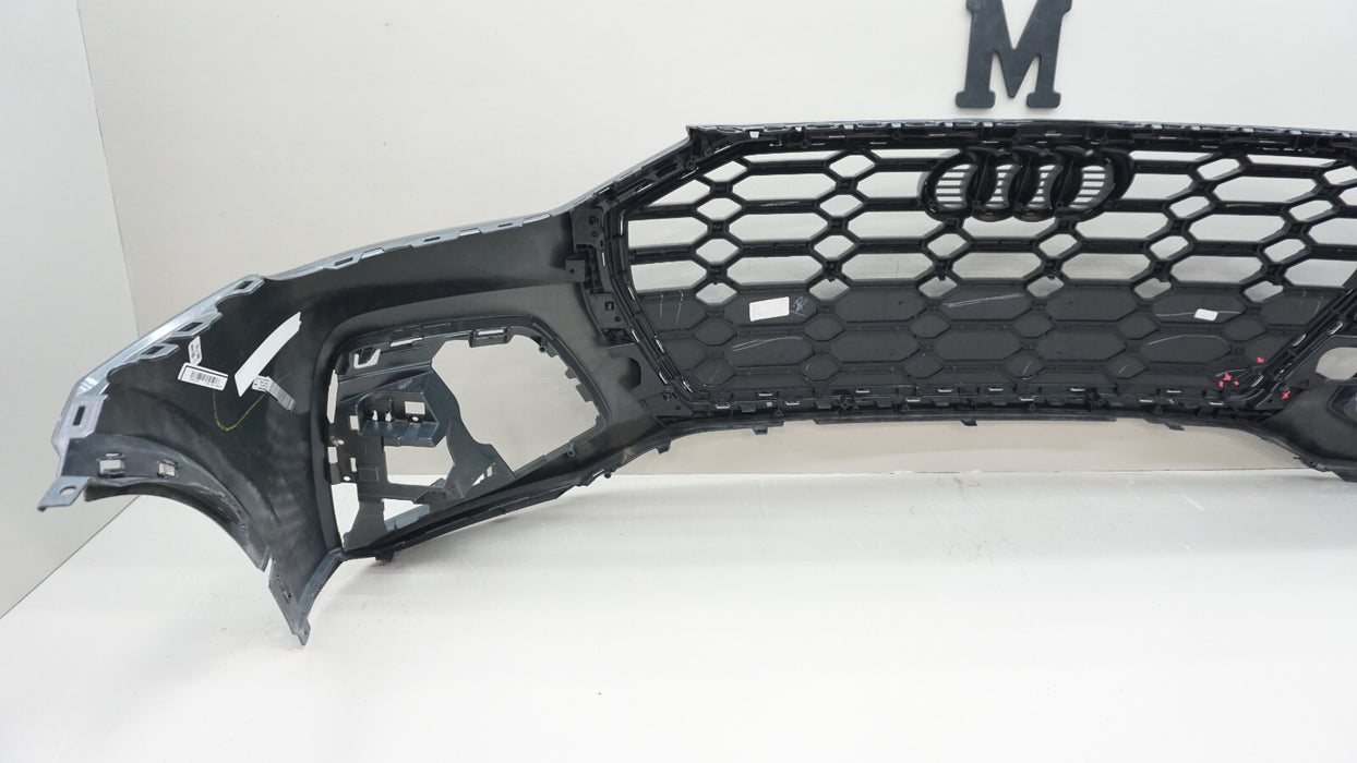 2021-2023 AUDI Q5 FRONT BUMPER COVER W/ GRILLE GRILL EMBLEM BADGE OEM 80A807437P
